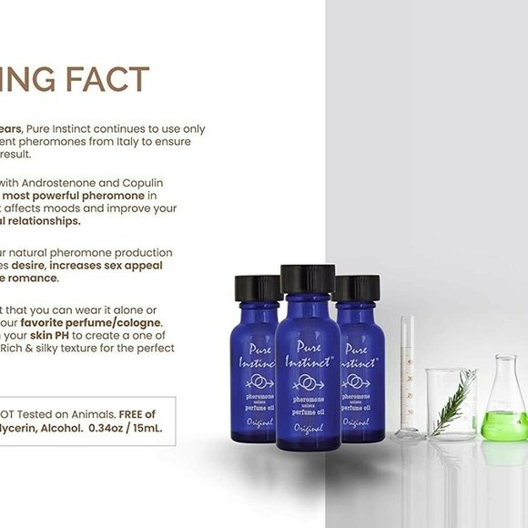 Pure Instinct TRUE BLUE (3-Pack) Pheromone Infused - Picture 4 of 5